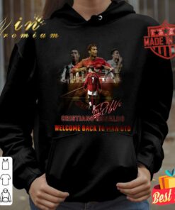 Original Welcome Back To Man UTD Cristiano Ronaldo Cr7 The King Coming Home Legend Signature Shirt 7