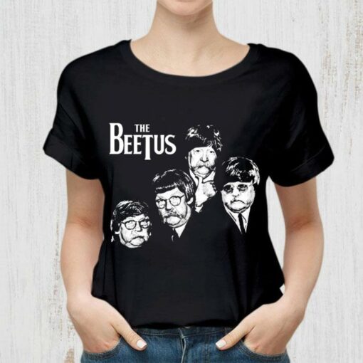 Hot Wilford Brimley The Beetus mashup The Beatles shirt 2