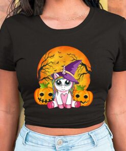 Witchy Unicorn Halloween Shirt, Unicorn Witchy Halloween Shirt, Unicorn Halloween For Men Shirt 5