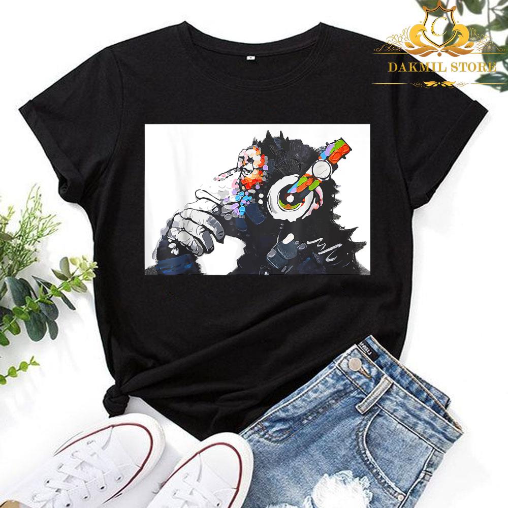 banksys DJ Funny Monkey For Men Women Shirt